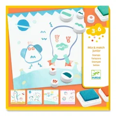 Razítkovací set Příšerky – kreativní sada pro děti