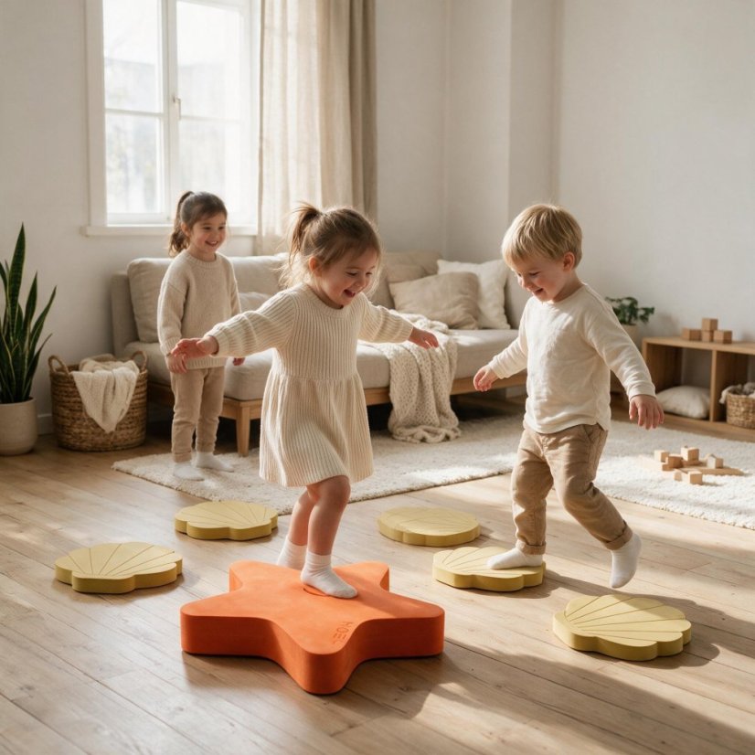 MOES Little Playroom – pěnový pohybový set pro děti