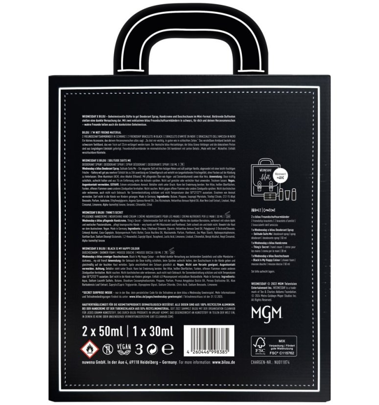 Dárkový box Wednesday