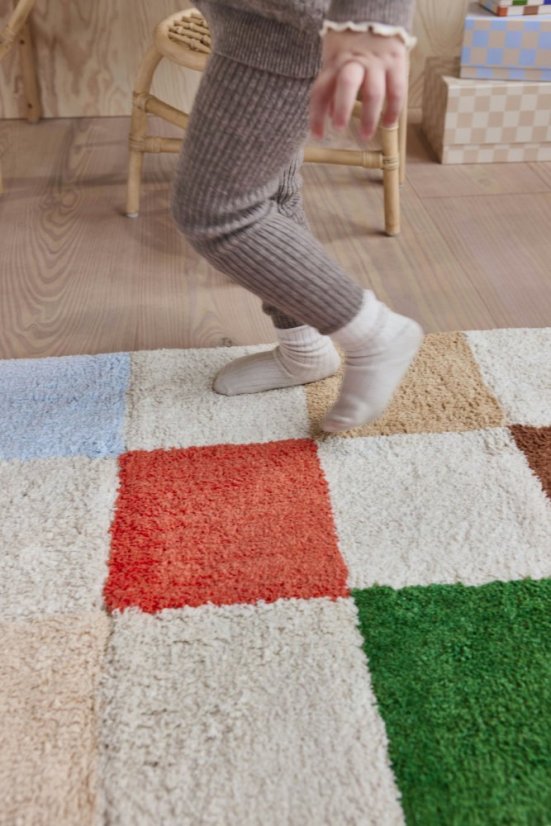 Dětský koberec Chess Rug