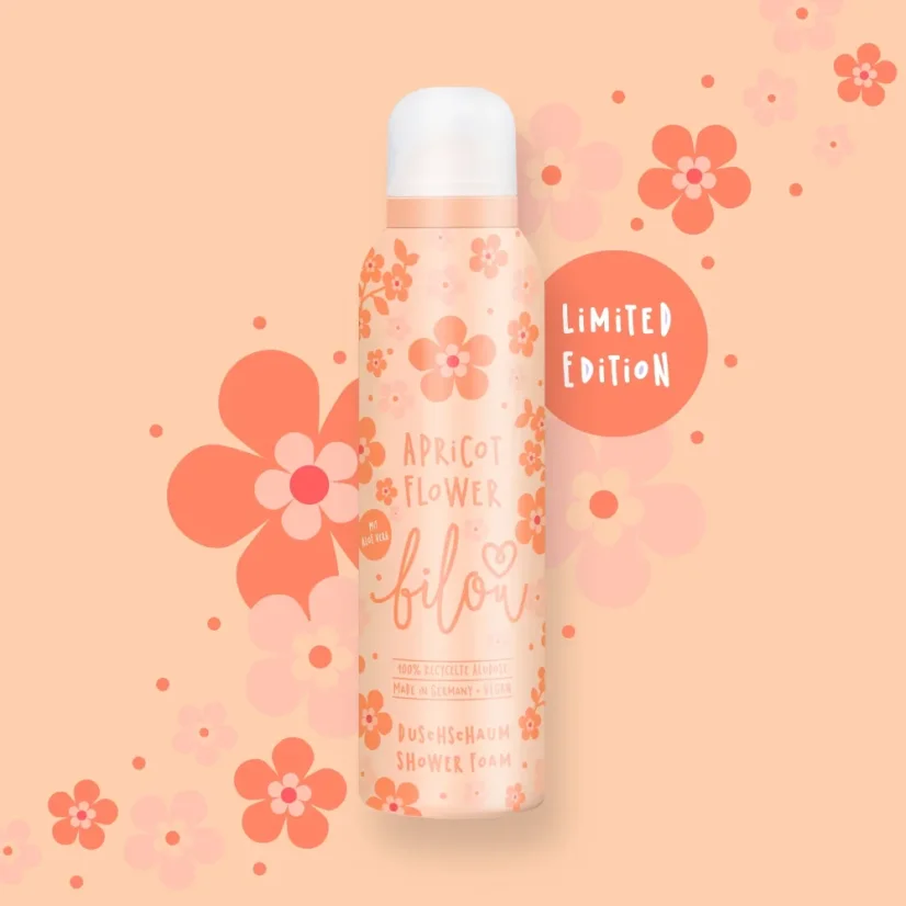 Sprchová pěna s vůní meruněk a vanilky Apricot Flower