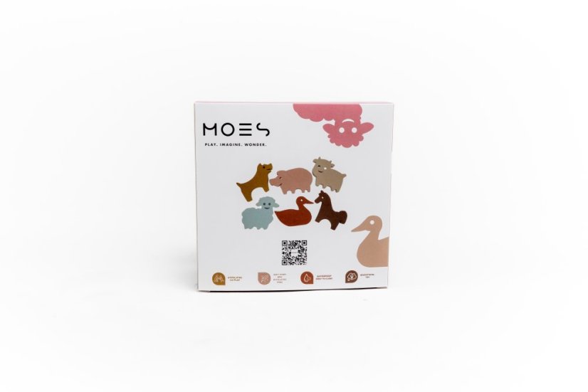 Pěnová sada zvířátek do vody Waterfun Farm