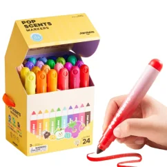 Voňavé fixy pro děti – 24 barev Pop Scents
