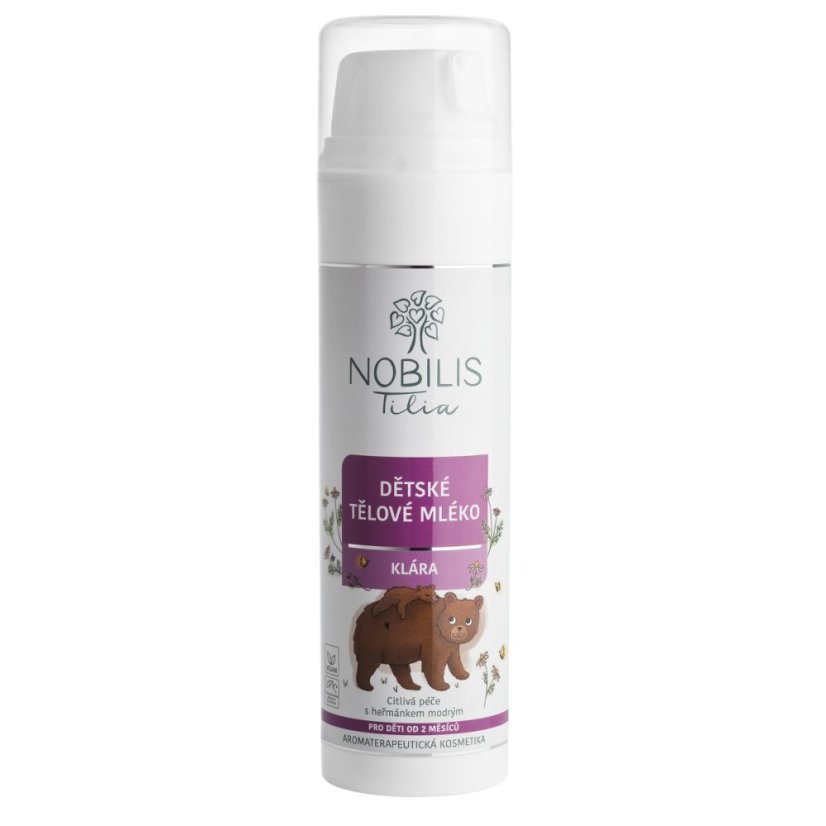 Dětské tělové mléko Klára 200 ml