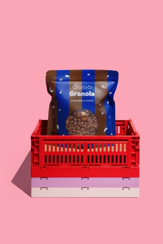 Granola Čokoláda & kokos | Bezlepková granola s belgickou čokoládou