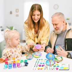 Kreativní sada na malování kamínků pro děti