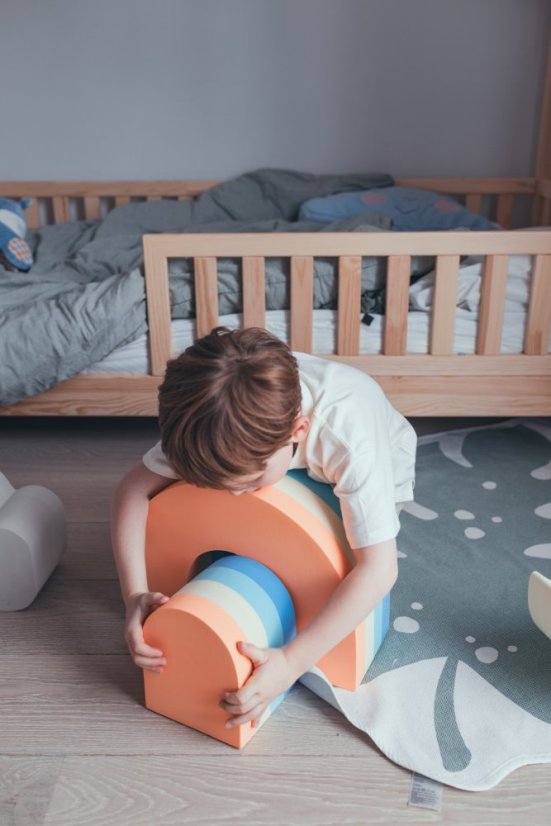 Pěnové bloky ve tvaru duhy Nature Walk Rainbow