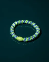 Gumička do vlasů Mix Blue Neon Green