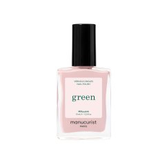 Green lak Milky Pink – přírodní mléčně růžový lak na nehty 15 ml
