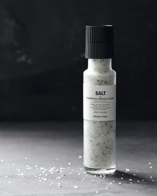 Sůl s parmazánem a bazalkou, 320 g