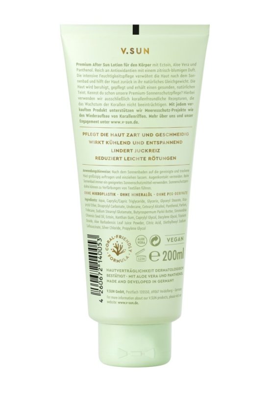Krém po opalování s aloe vera – zklidňující péče pro pokožku po slunění