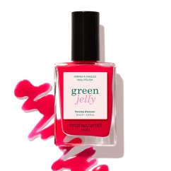 Green lak Jelly Pomme d'Amour – přírodní lak na nehty s jelly efektem