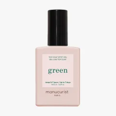 Green Gel-Like Top Coat – vrchní lak s gelovým efektem bez UV lampy
