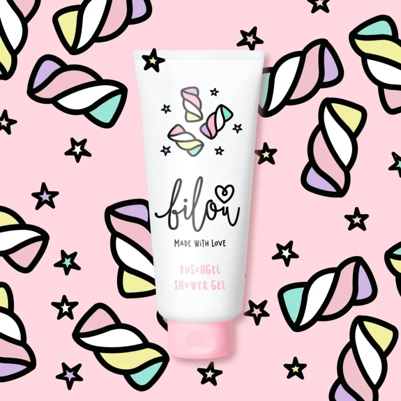 Sprchový gel s vůní malinových bonbónů Chewy Sweets