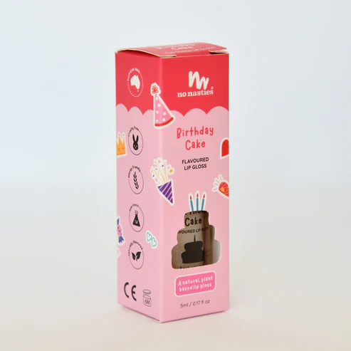 Přírodní lesk na rty - Příchut: Natural Kids Lip Gloss Gummy Grape