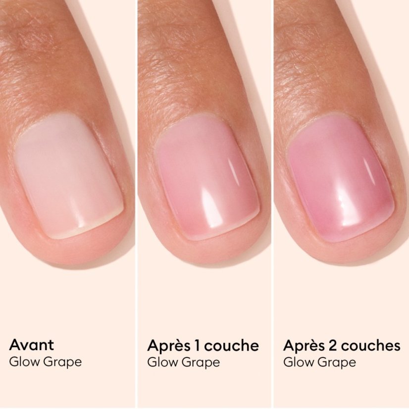 Active Glow Grape – pečující lak na nehty  pro zdravě lesklé nehty