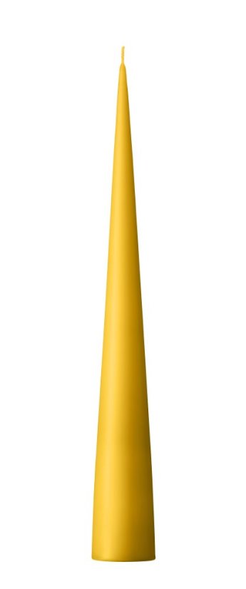 Kónická svíčka  Honey Balm (37 cm)