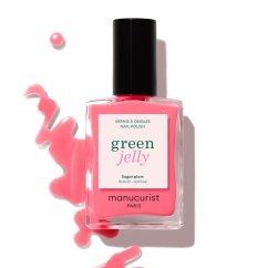 Green lak Jelly Sugar Plum – přírodní lak na nehty s lesklým jelly efektem