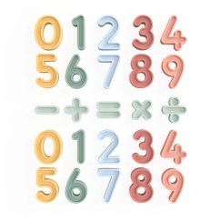Number Set silikonová sada čísel pro smyslové hraní