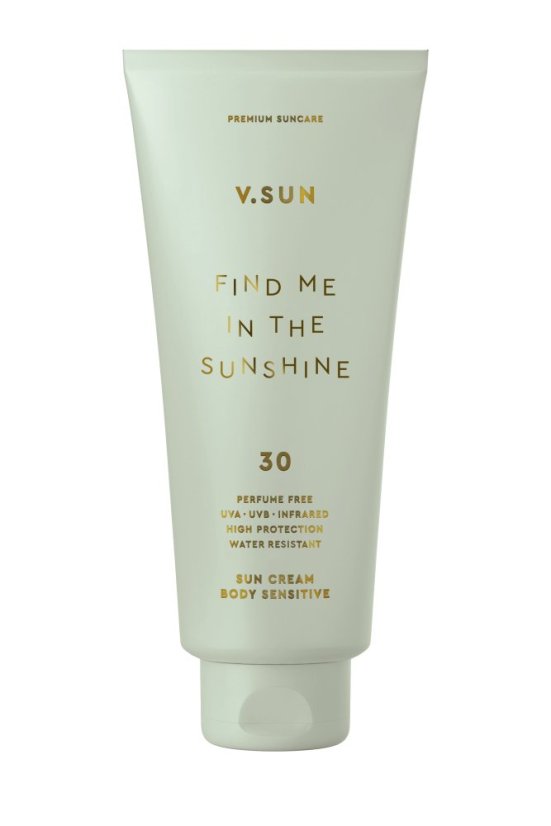 Opalovací krém na tělo SPF 30 bez parfemace – šetrná ochrana pro citlivou pokožku
