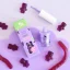 Sloupávací netoxický lak na nehty Gummy Grape - Typ: Kids Birthday Cake - Party Pink
