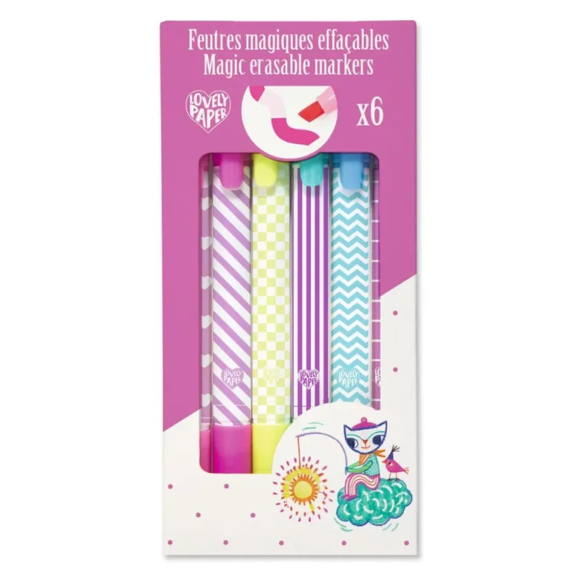 Kouzelné fixy – 6 ks s magickým efektem