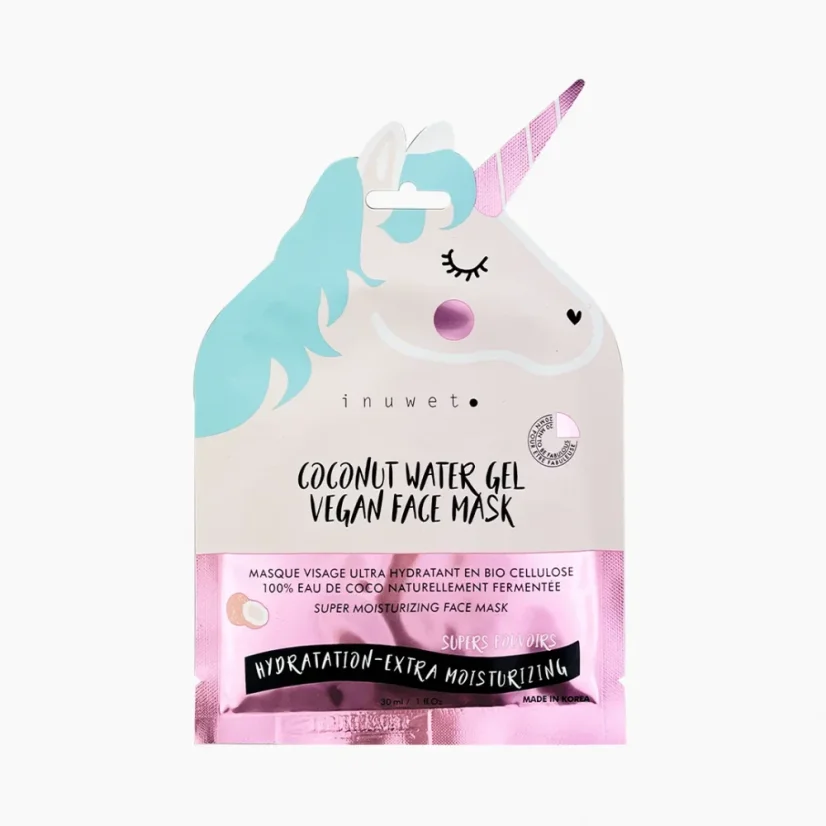 Hydratační pleťová maska Unicorn