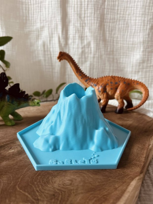 3D mini sopka – kouzelný smyslový experiment - Barva: Modrá
