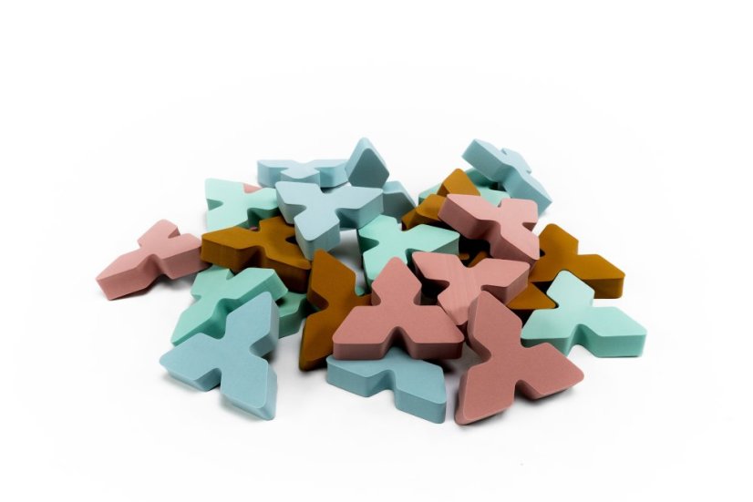 Spojovací pěnová stavebnice Trianglo