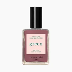 Green lak Rose Mountbatten – přírodní růžovo-mauve lak na nehty 15 ml