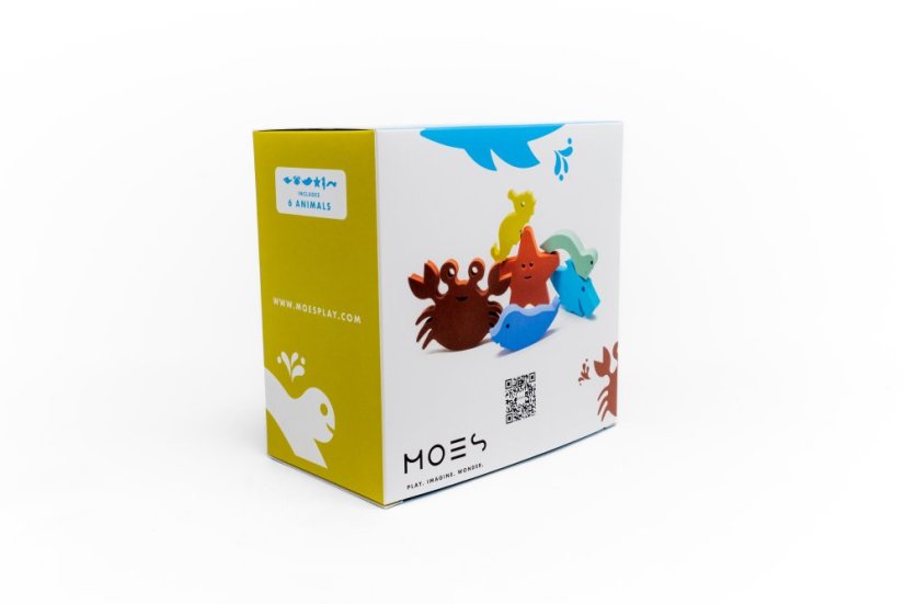 Pěnová sada zvířátek do vody Waterfun