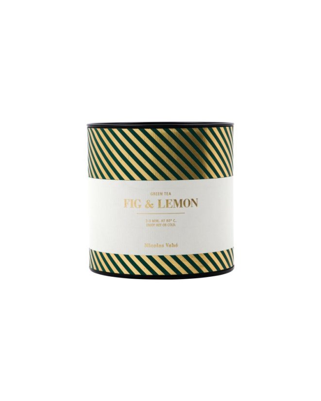 Zelený čaj s fíky a citronem