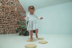 Pěnové hrací a balanční mušle  Stepping Shells