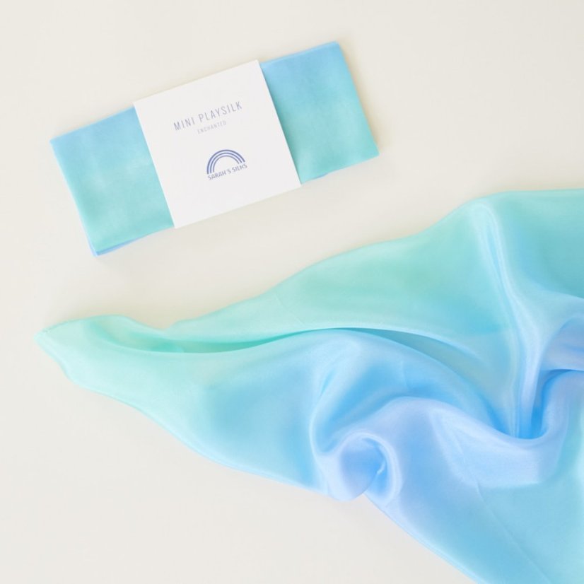 Mini Enchanted Playsilks - Fire: Sea Mini Enchanted Playsilks - Fire: Sea