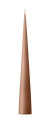 Kónická svíčka Terra cotta (37 cm)