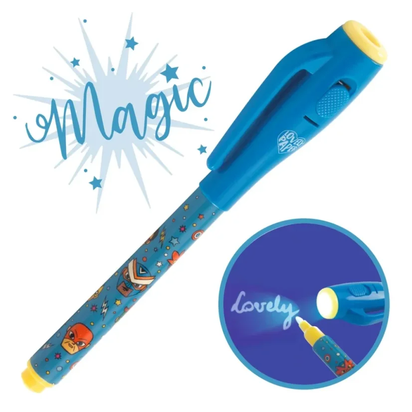 Magické pero Ben – pero s neviditelným inkoustem