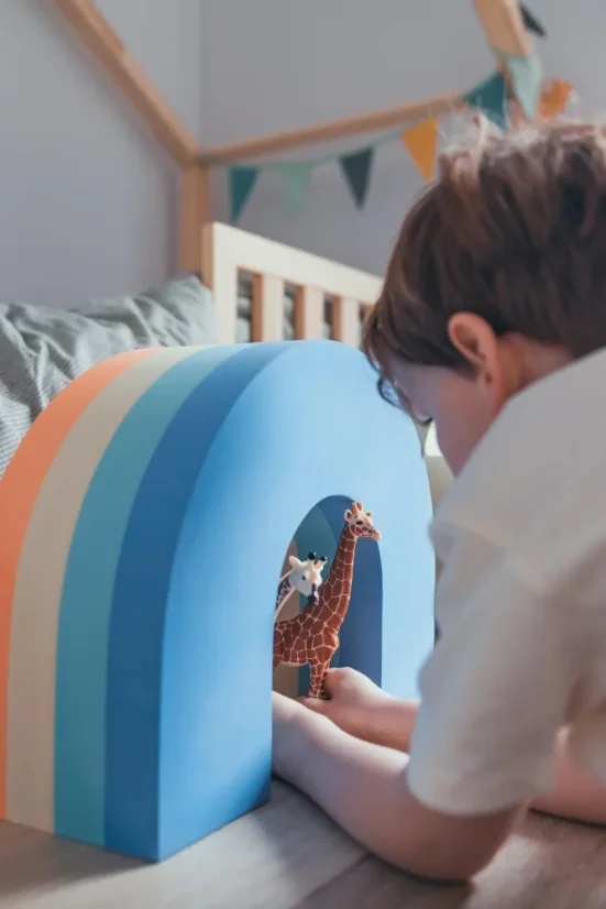 Pěnové bloky ve tvaru duhy Nature Walk Rainbow