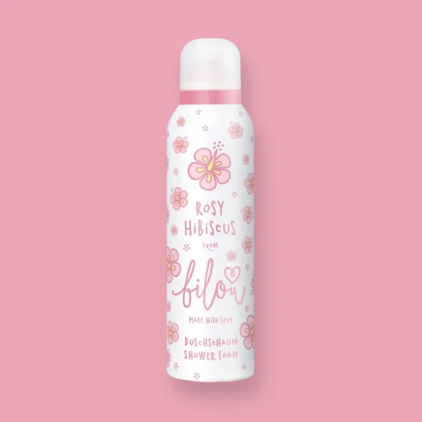 Sprchová pěna s vůní ibišku a broskve Rosy Hibiscus