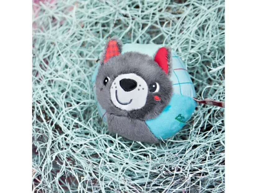 Míček Vlk Ludvík – měkký míček pro první hry a objevování