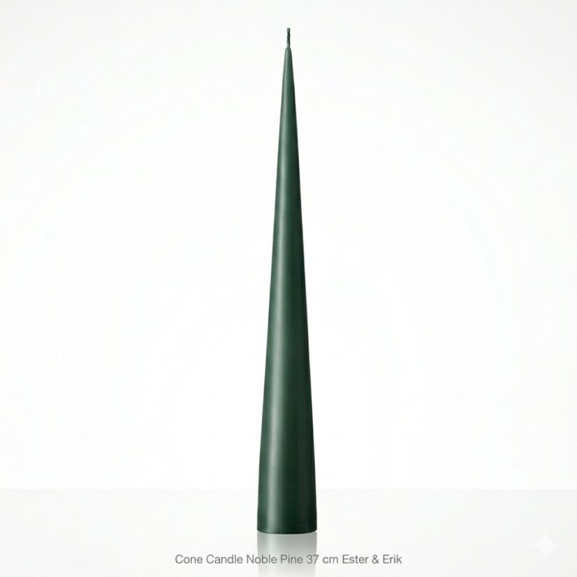 Kónická svíčka Noble Pine (37 cm)