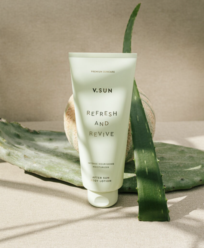 Krém po opalování s aloe vera – zklidňující péče pro pokožku po slunění