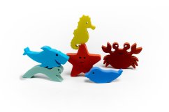 Pěnová sada zvířátek do vody Waterfun
