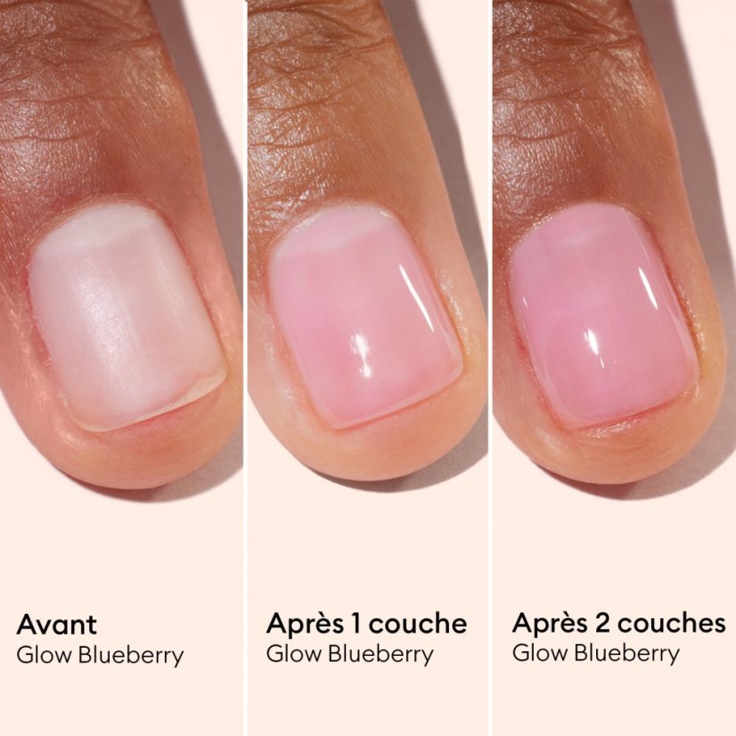 Active Glow Blueberry – pečující lak na nehty s borůvkovým extraktem pro zdravý lesk
