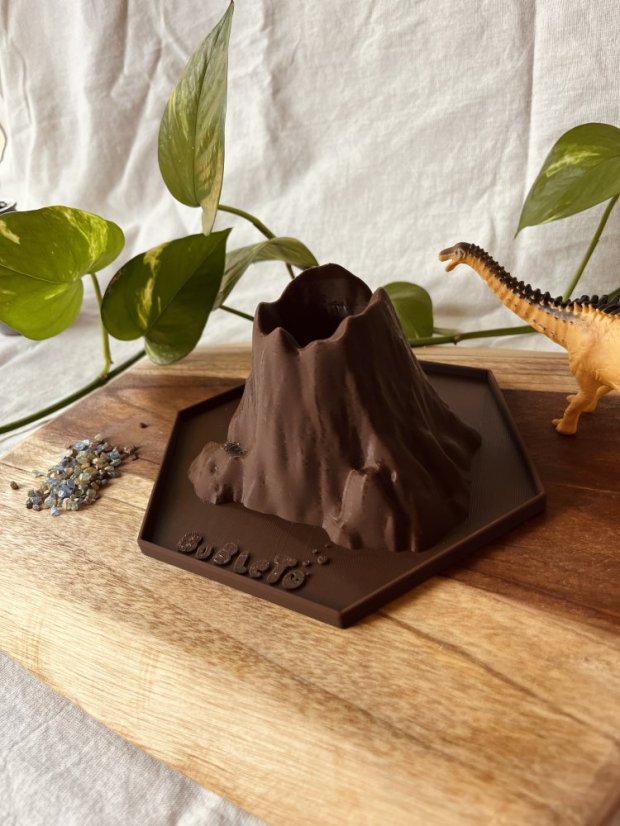 3D mini sopka – kouzelný smyslový experiment - Barva: Modrá