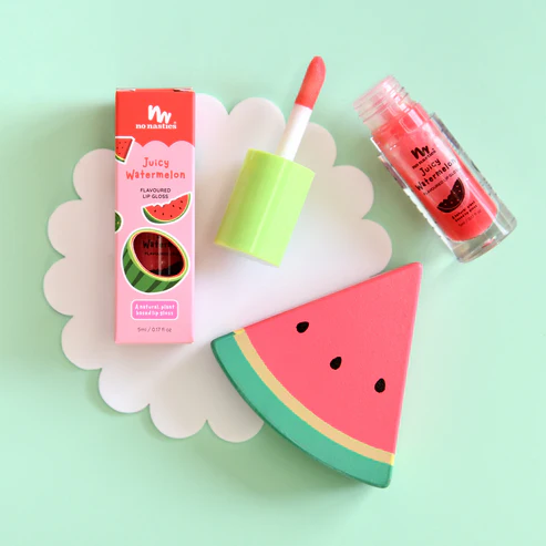 Přírodní lesk na rty - Příchut: Natural Kids Lip Gloss Juicy Watermelon