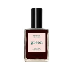Green lak Hollyhock – přírodní lak na nehty 15 ml