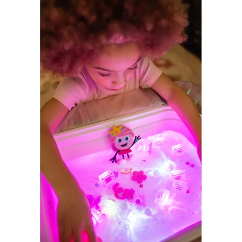 Glo Pals Princezna Ida se 2 svítícími senzorickými kostkami