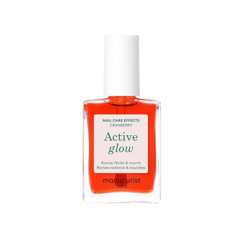 Active Glow™ Cranberry – pečující lak pro zdravý lesk a zářivé nehty