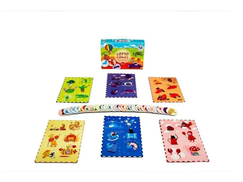 Loto Barvy – hravé poznávání barev pro nejmenší děti