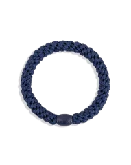 Gumička do vlasů s korálkem - Navy